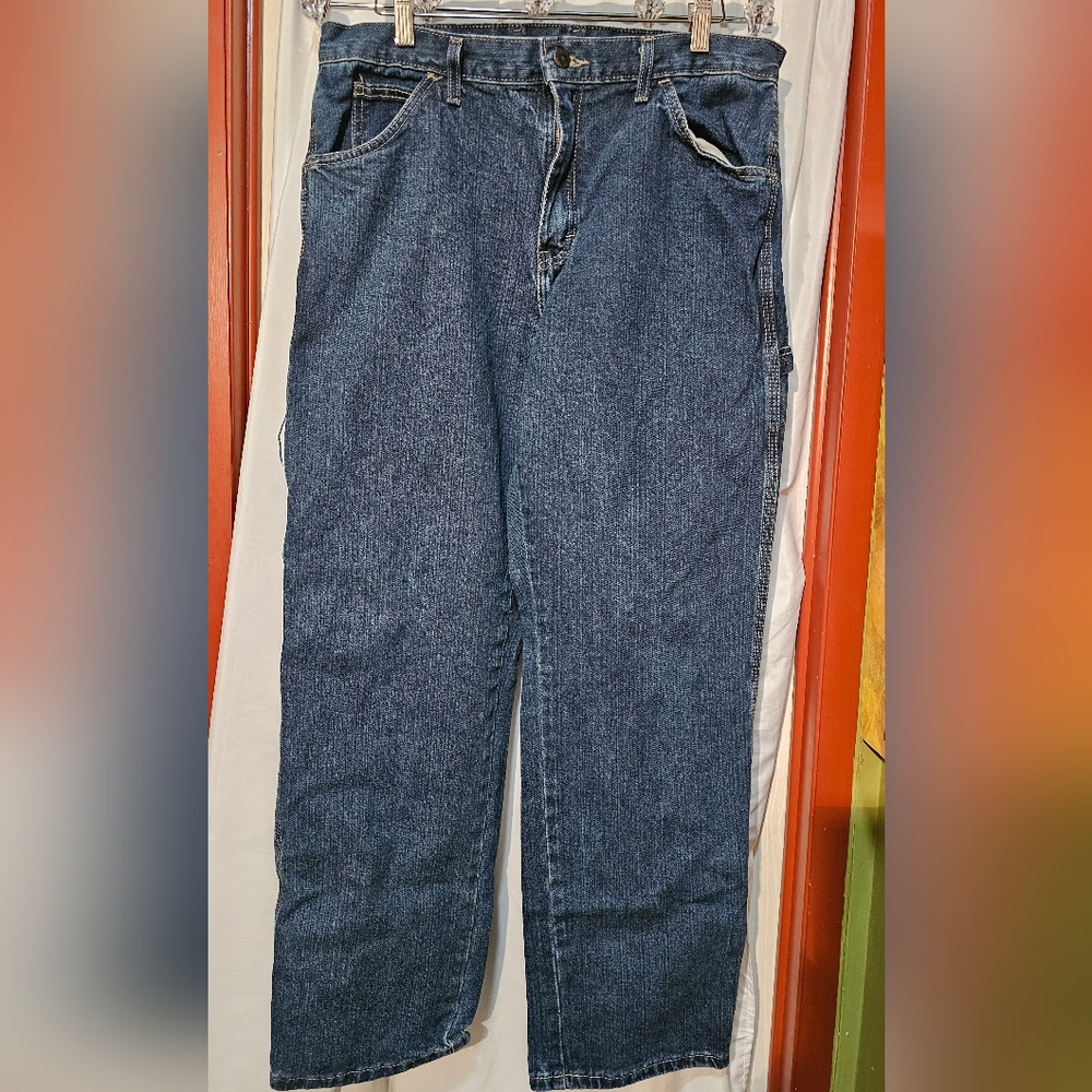 Men's Dickies Denim Cargo Pants 34x32
